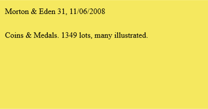 Morton & Eden 31, 11/06/2008
