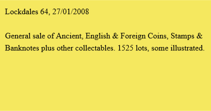 Lockdales 64, 27/01/2008
