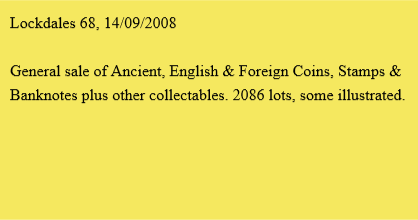 Lockdales 68, 14/09/2008
