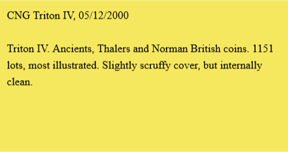 CNG Triton IV, 05/12/2000