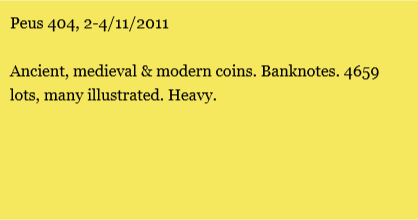 Peus 404, 2-4/11/2011