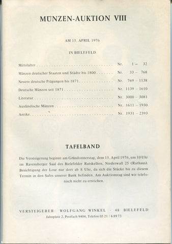 Winkel (Bielefeld) VIII, 15th April 1976