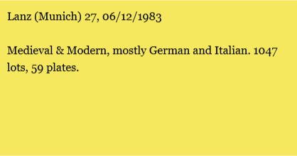 Lanz (Munich) 27, 06/12/1983