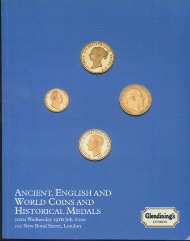 Glendining 19/7/2000, Coins & Medals
