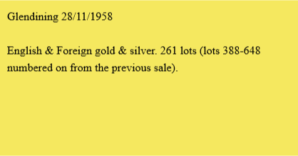 Glendining 28/11/1958