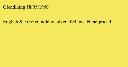 Glendining 18/05/1960