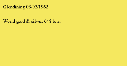 Glendining 08/02/1962