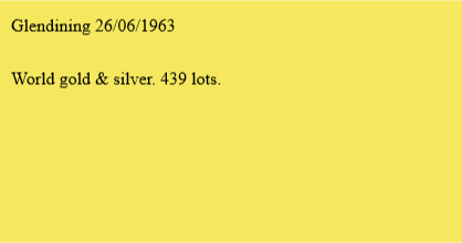 Glendining 26/06/1963