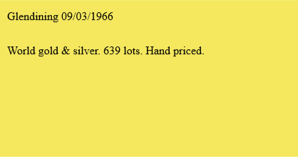 Glendining 09/03/1966