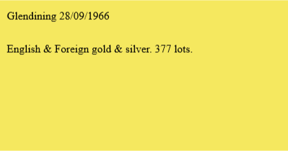 Glendining 28/09/1966