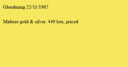 Glendining 22/11/1967