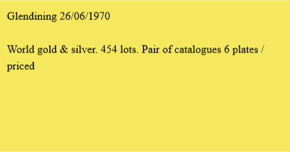 Glendining 26/06/1970