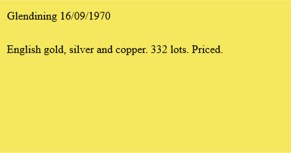 Glendining 16/09/1970