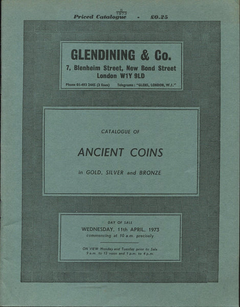 Glendining 11th April 1973, Ancient Coins