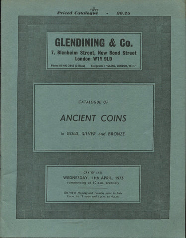 Glendining 11th April 1973, Ancient Coins