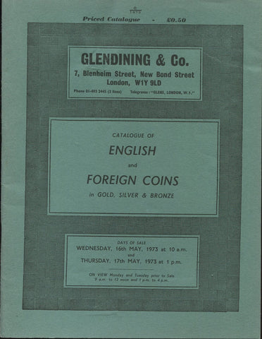 Glendining 16-17th May 1973, English & Foreign Coins