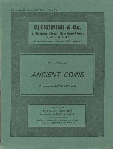 Glendining 5th July 1974, Ancient Coins