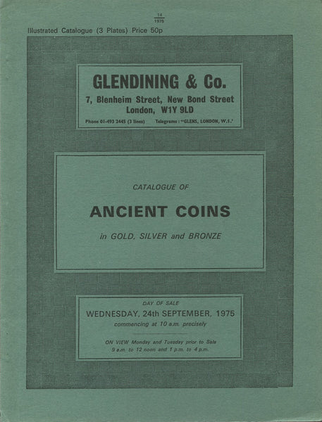 Glendining 24th September 1975, Ancient Coins