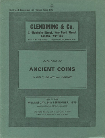 Glendining 24th September 1975, Ancient Coins