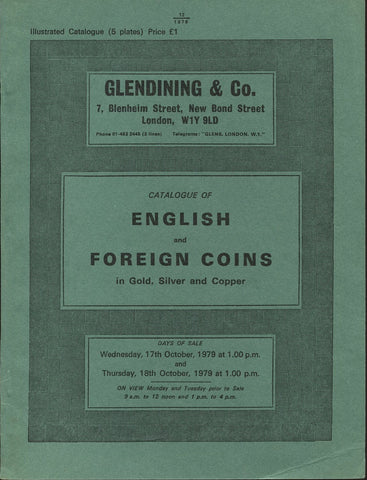 Glendining 17-18th October 1979, English & Foreign Coins