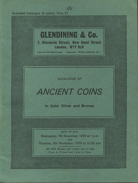 Glendining 7-8th November 1979, Ancient Coins