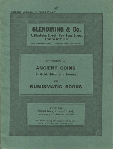Glendining 11th May 1983, Ancient Coins