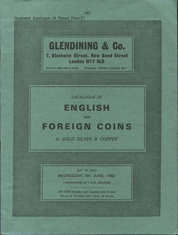 Glendining 8th June 1983, English & Foreign