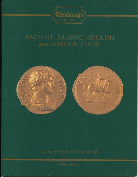 Glendining 1st June 1989, Ancient, Islamic, English & Foreign Coins