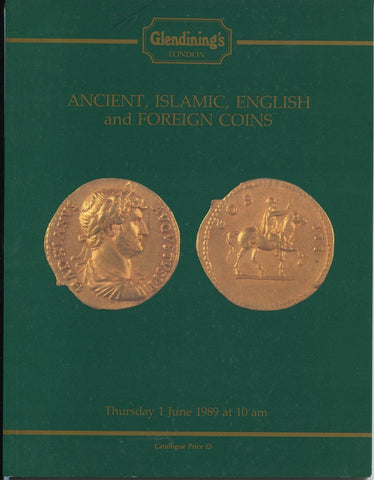 Glendining 1st June 1989, Ancient, Islamic, English & Foreign Coins