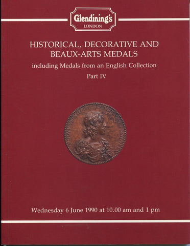 Glendining 6th June 1990, Medals from an English Collection part IV