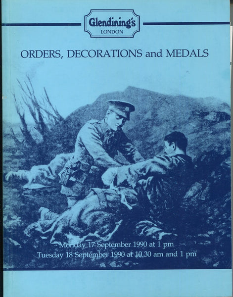 Glendining 17-18th September 1990, Orders, Decorations & Medals