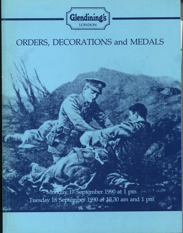 Glendining 17-18th September 1990, Orders, Decorations & Medals