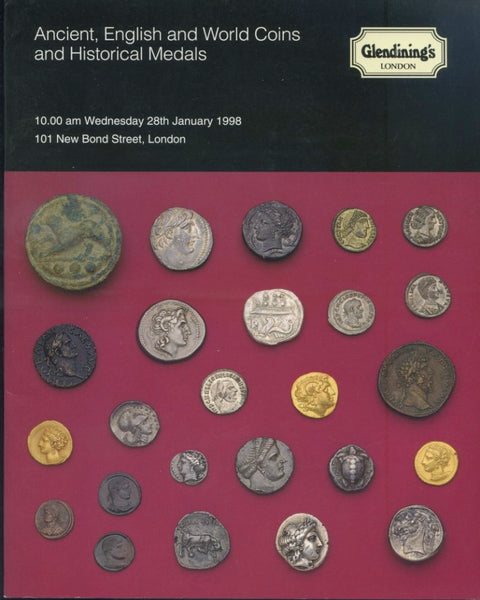 Glendining 28/1/1998, Coins & Medals