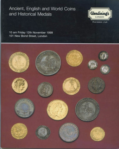 Glendining 12/11/1999, Coins & Medals