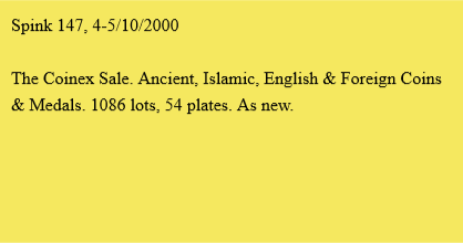 Spink 147, 4-5/10/2000