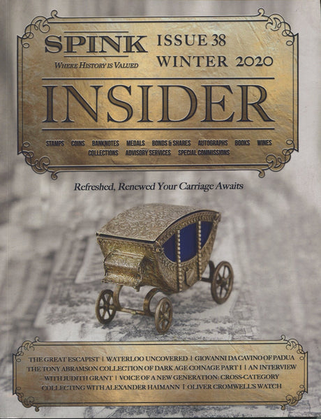 Spink Insider 38, Winter 2020