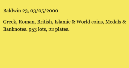 Baldwin 23, 03/05/2000