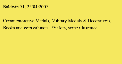 Baldwin 51, 25/04/2007