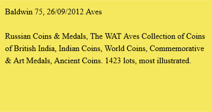 Baldwin 75, 26/09/2012 Aves