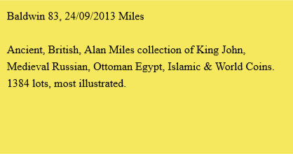 Baldwin 83, 24/09/2013 Miles