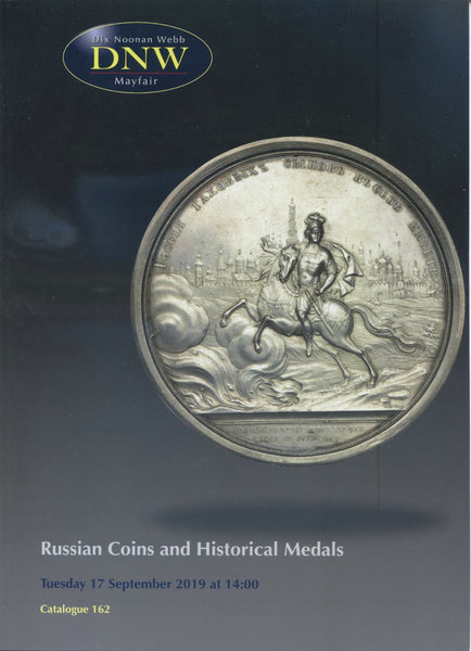 DNW 162, 17th Sept 2019, Russian Coins and Medals