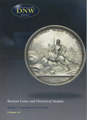 DNW 162, 17th Sept 2019, Russian Coins and Medals