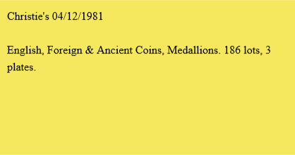Christie's 04/12/1981