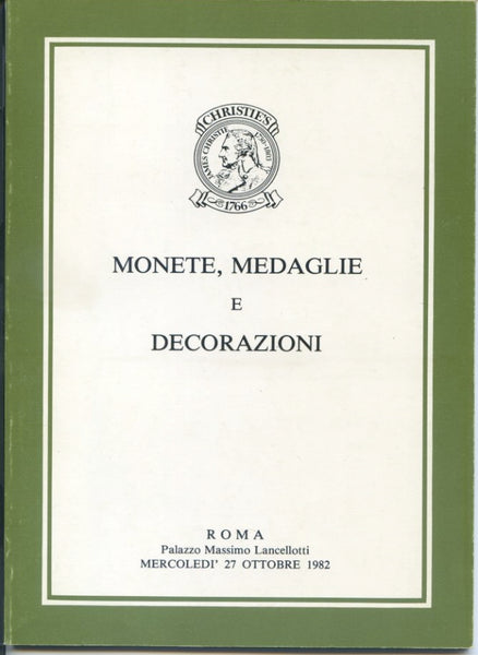 Christie's Rome, 27/10/1982