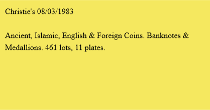 Christie's 08/03/1983