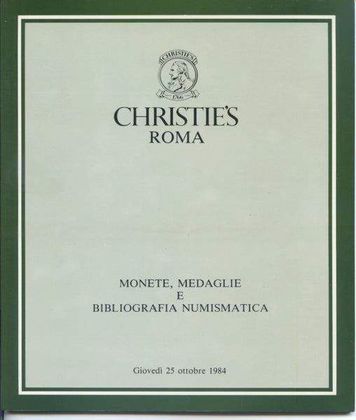 Christie's Rome, 25/10/1984
