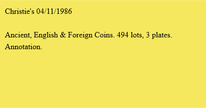 Christie's 04/11/1986