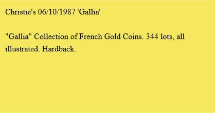 Christie's 06/10/1987 'Gallia'