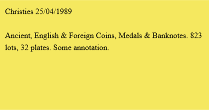 Christie's 25/04/1989