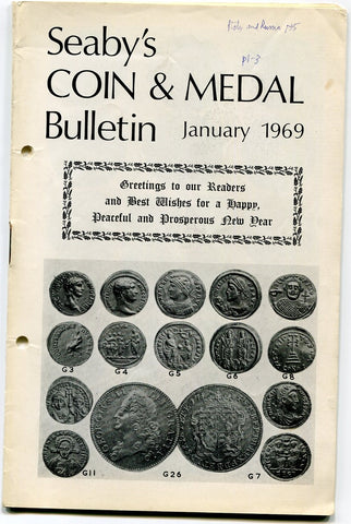 Seaby's Coin and Medal Bulletin for January 1969